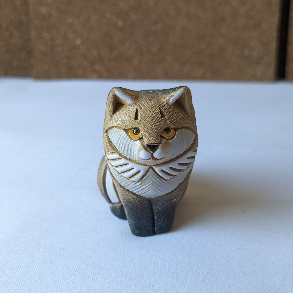 Vintage Artesania Rinconada De Rosa 84 Somali Cat Collectible